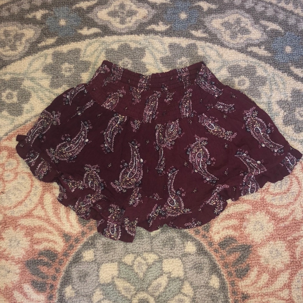 Paisley Babydoll Shorts